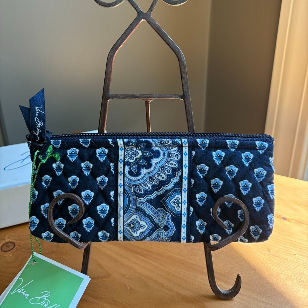 Vera Bradley Brush & Pencil Case - NWT